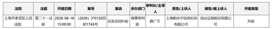 合作多年一朝反目，信达证券被起诉
