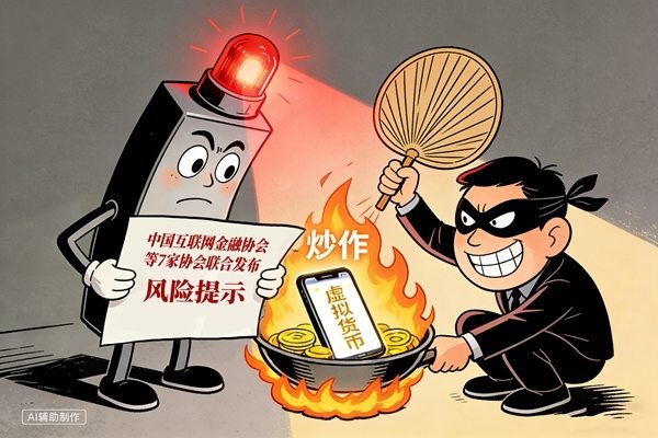 漫画｜“炒币”造富别轻信