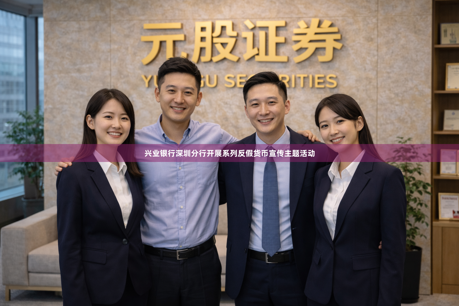 兴业银行深圳分行开展系列反假货币宣传主题活动