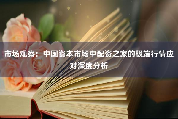 市场观察：中国资本市场中配资之家的极端行情应对深度分析